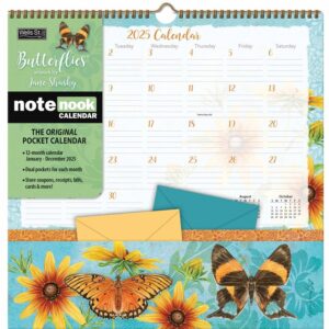 Butterflies Note Nook Calendar 2025