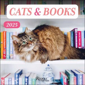 Cats & Books Calendar 2025