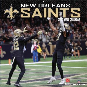 New Orleans Saints NFL Calendar 2025