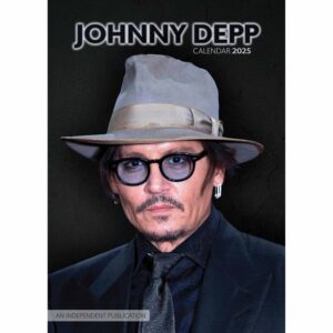 Johnny Depp A3 Calendar 2025