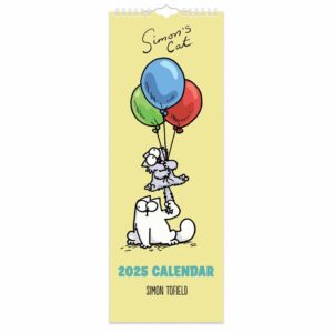 Simon's Cat Slim Calendar 2025
