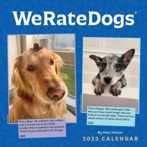 We Rate Dogs Calendar 2025