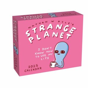 Strange Planet Desk Calendar 2025