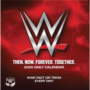 WWE Desk Calendar 2025