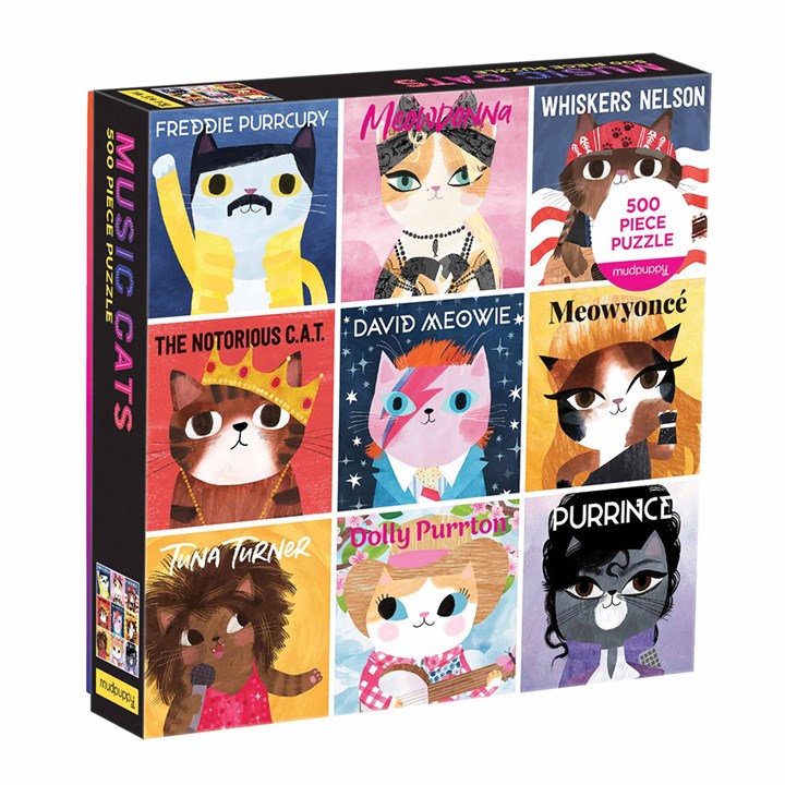 Galison, Music Cats Jigsaw