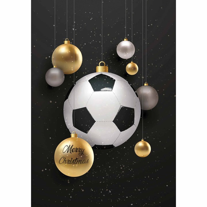 Football Baubles A3 Calendar Gift Wrap Envelope