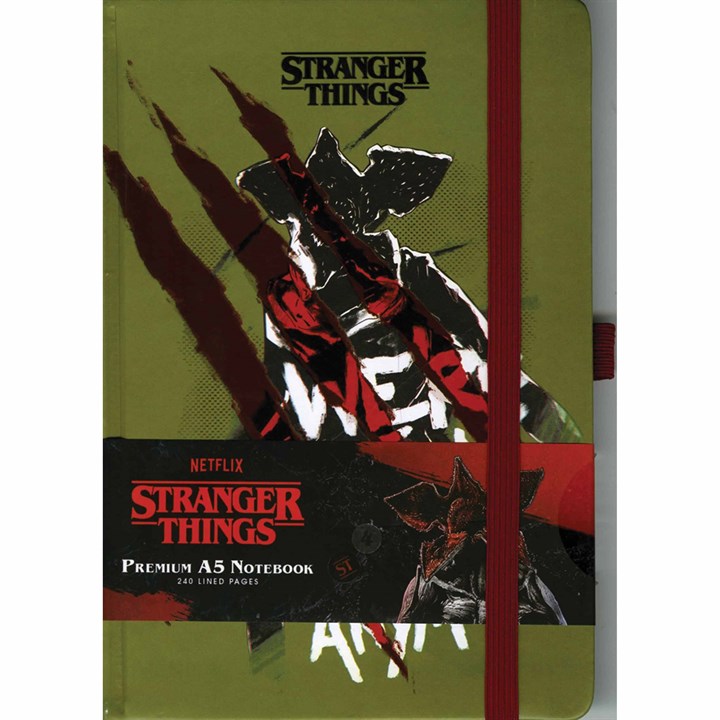 Stranger Things A5 Notebook