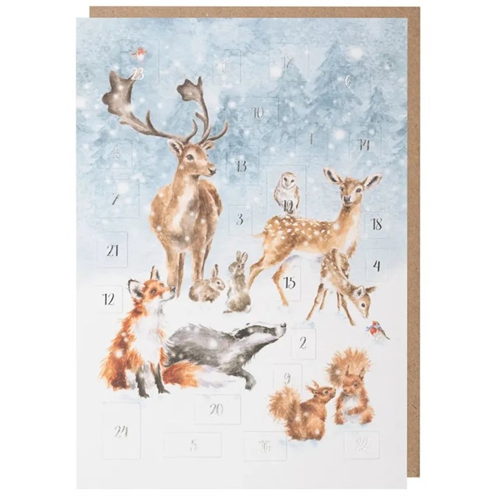 Wrendale Designs, Winter Wonderland Advent Card