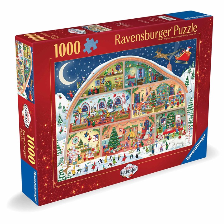 Ravensburger, Emma Allen Santa’s Workshop Jigsaw