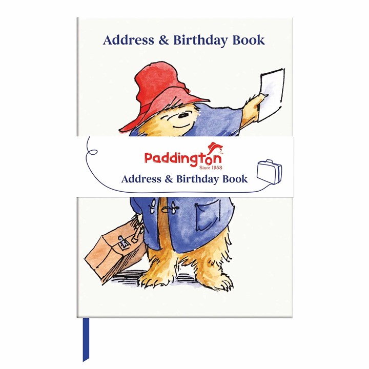Paddington Bear Address and Birthday Book