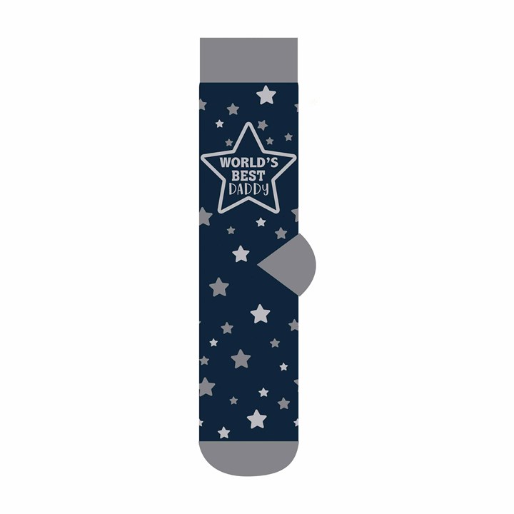 World’s Best Daddy Socks – Size 7 – 11