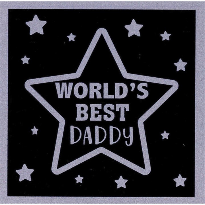 World’s Best Daddy Coaster