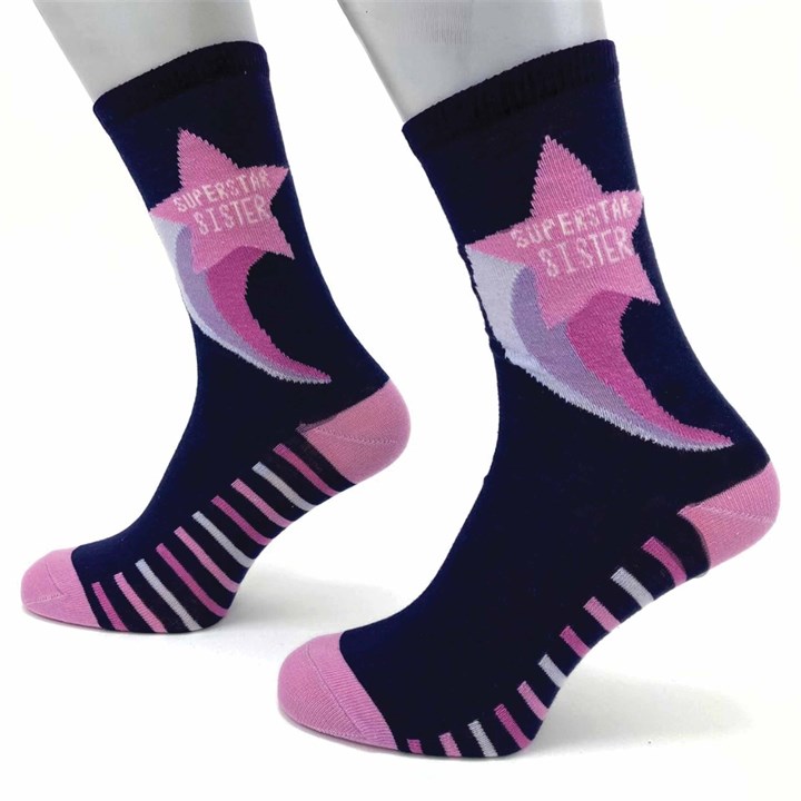 Superstar Sister Socks – size 4-8