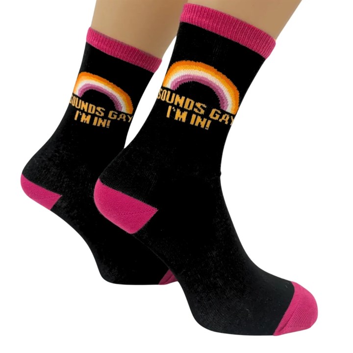 Sounds Gay I’m In Socks – Size 4 – 8