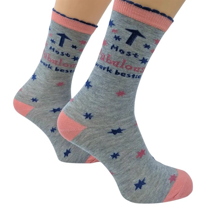 Work Bestie Socks – Size 4 – 8