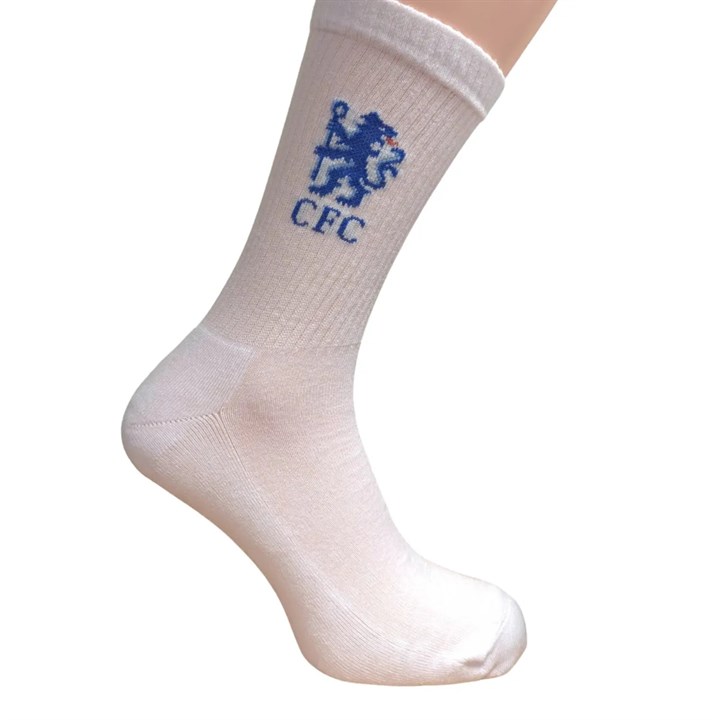 Chelsea FC 3 Pack Sports Socks Size 4 – 6.5