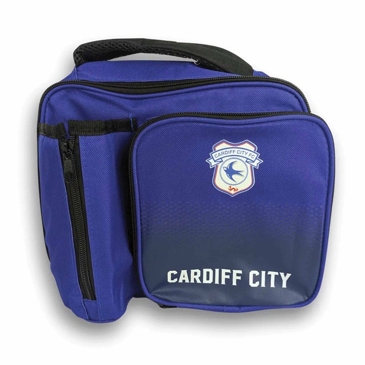 Cardiff City FC Fade Lunch Bag with Bottle Holder