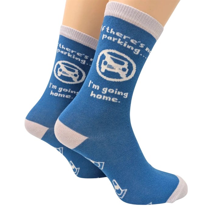 Nowhere to Park Socks – Size 4 – 8