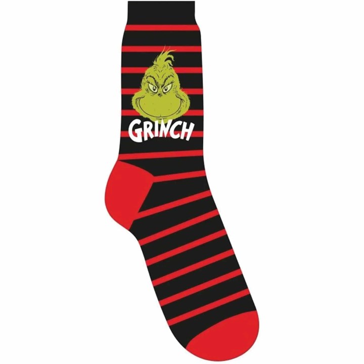 The Grinch Socks – Size 7 – 11