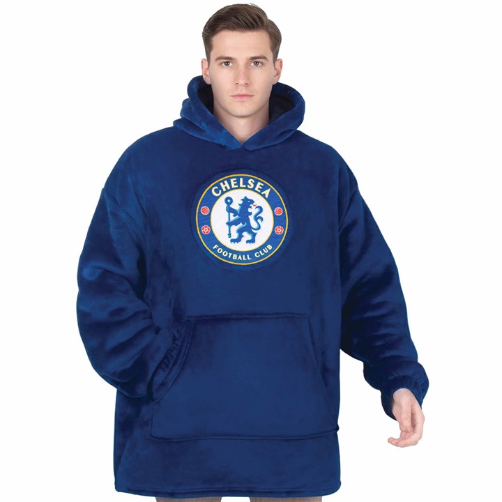 Chelsea FC Adult Oversized Hoodie S – L