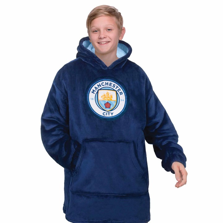 Manchester City FC Kids Oversized Hoodie 6 – 10 Years