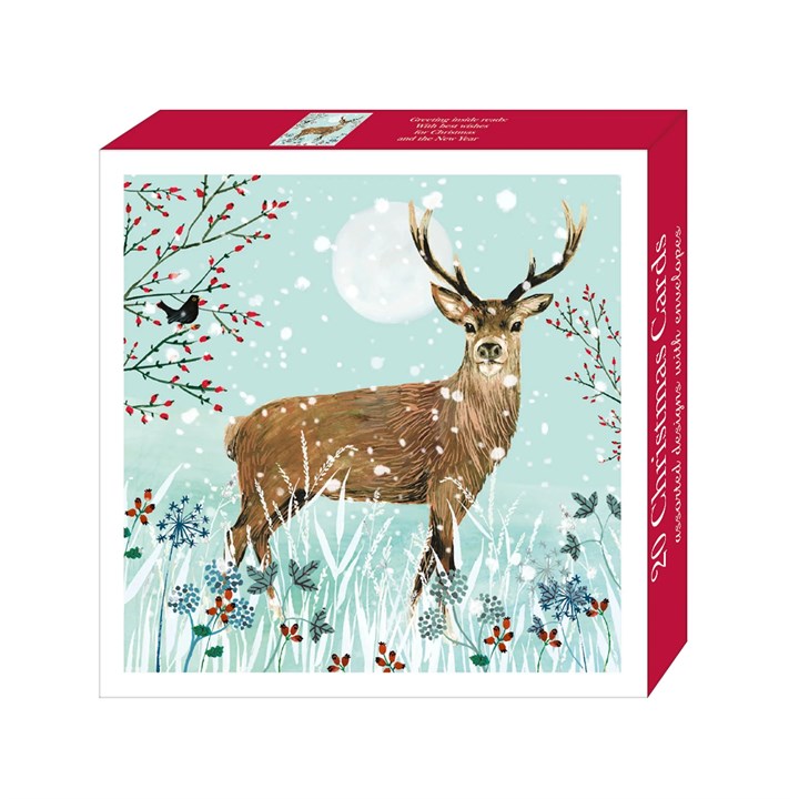 Winter Stag, 20 Christmas Cards