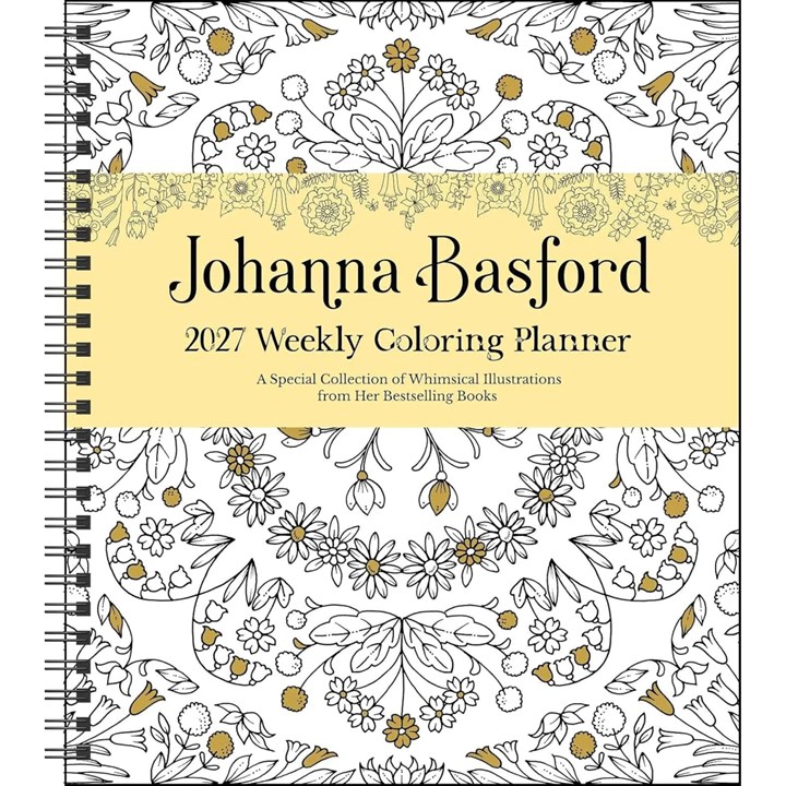 Johanna Basford, Colouring Deluxe Diary 2027