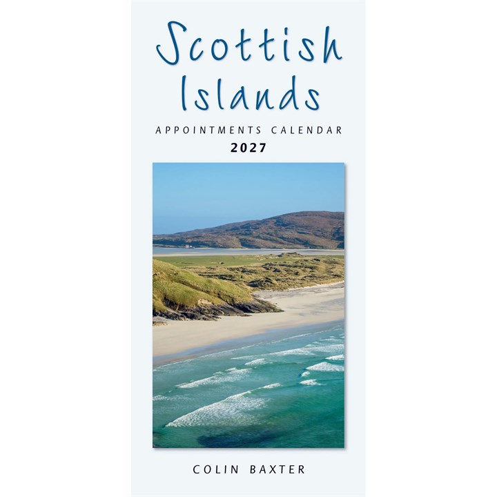 Colin Baxter, Scottish Islands Slim Calendar 2027
