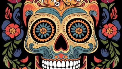 Sugar Skulls Calendar 2027