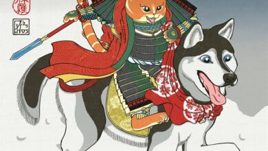 Samurai Cats Calendar 2027