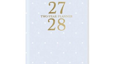 Classic Charm Slim Diary 2027 - 2028