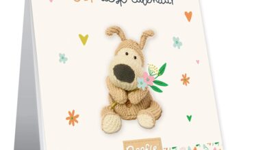 Boofle Easel Desk Calendar 2027