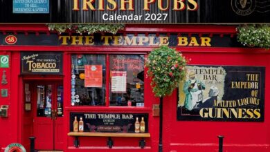 Irish Pubs A4 Calendar 2027
