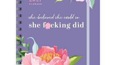 She Believed She Could So She F*cking Did A5 Deluxe Diary 2026 - 2027