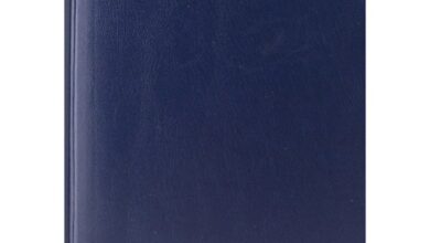 Dark Blue Hardback Day To View Appointment A4 Diary 2027
