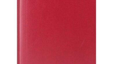 Red Hardback Day To View Appointment A4 Diary 2027