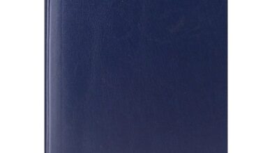 Dark Blue Hardback Day To View A4 Diary 2027