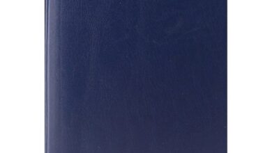 Dark Blue Hardback Week To View A4 Diary 2027