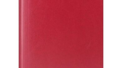 Red Hardback Day To View A5 Diary 2027