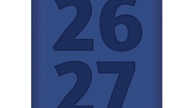 Blue 26 27 Academic A5 Diary 2026 - 2027