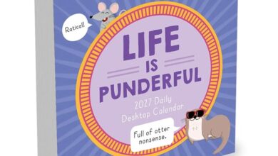 Life Is Punderful Desk Calendar 2027