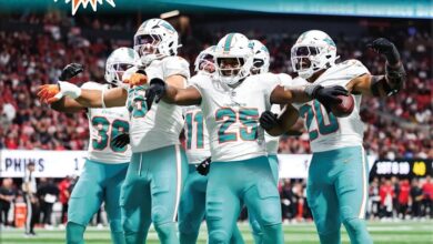 Miami Dolphins NFL Calendar 2027