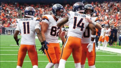 Denver Broncos NFL Calendar 2027
