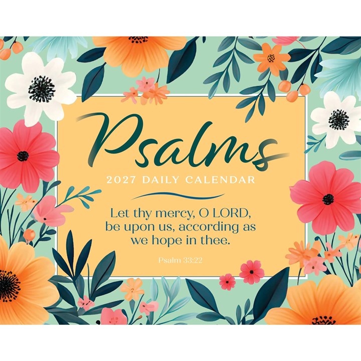 Psalms Desk Calendar 2027