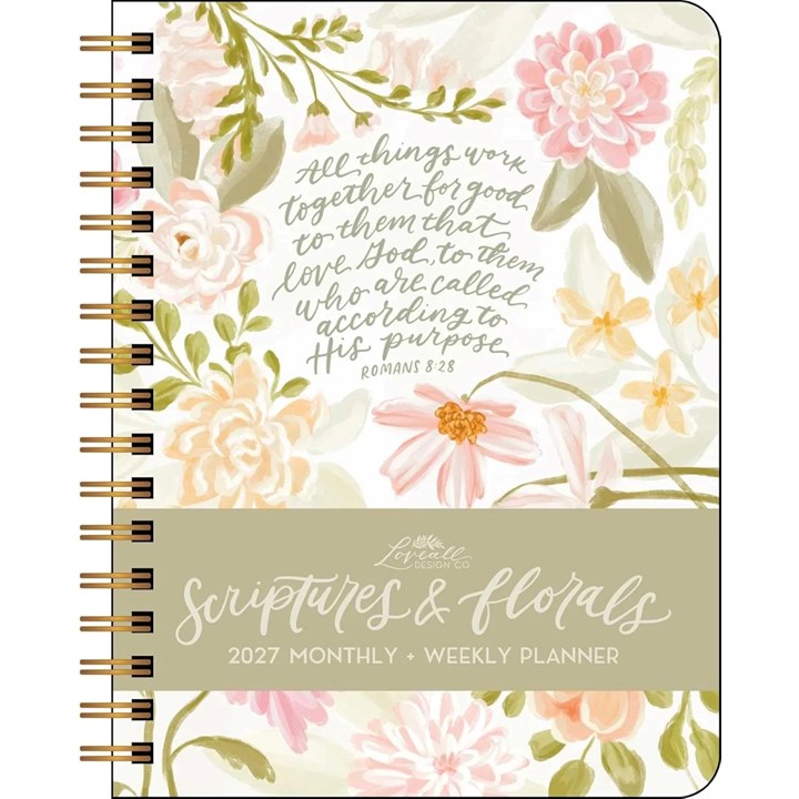 Scriptures & Florals Deluxe Diary 2027