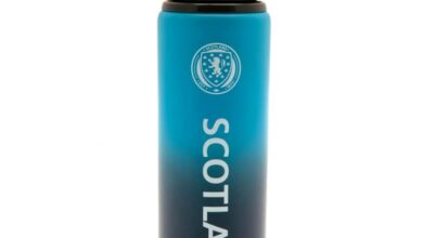 Scotland FA Aluminium Fade Water Bottle