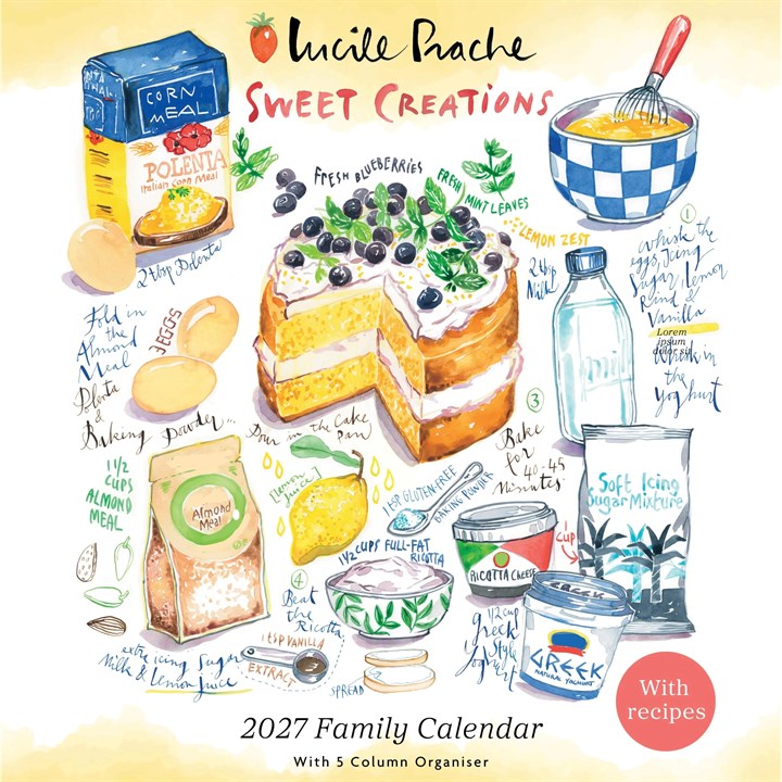 Lucile Prache, Sweet Creations Family Planner 2027