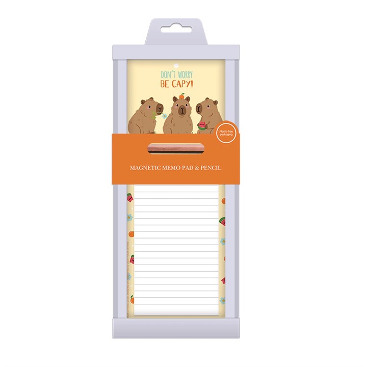 Capybara Magnetic Memo Pad