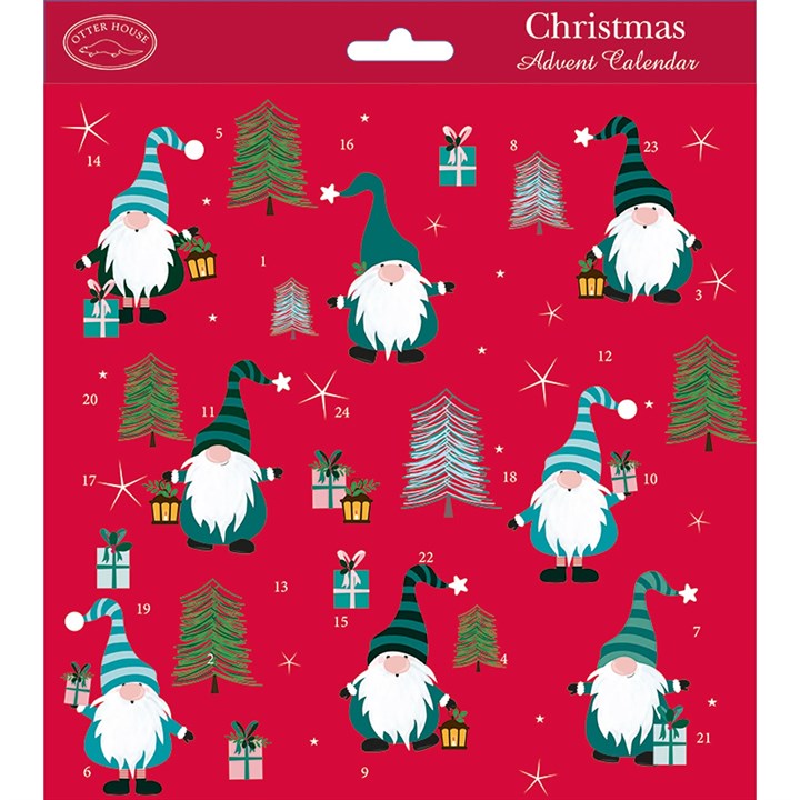 Festive Gonks Square Traditional Advent Calendar