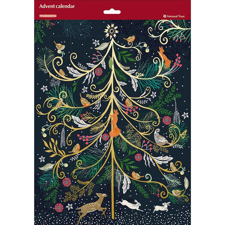 National Trust, Christmas Tree Large Traditional Advent Calendar